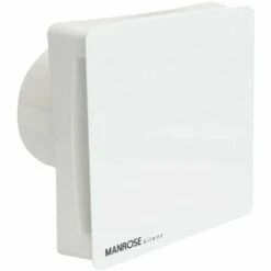 Manrose Extractor Fan Toilet Bathroom Silent Standard 4" 100mm Axial CSF100S