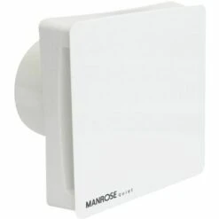 Manrose Extractor Fan Bathroom Toilet Silent Timer Humidistat 100mm CSF100H