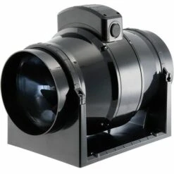Manrose 150mm In-Line Mixed Flow Extractor Fan With Timer