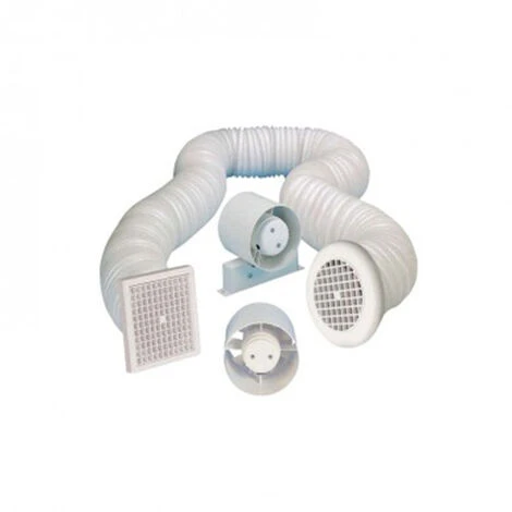 MANROSE 100mm TIMER SHOWER FAN KIT 1 MANROSE 100mm TIMER SHOWER FAN KIT