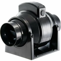 Manrose 100mm In-Line Mixed Flow Extractor Fan With Timer