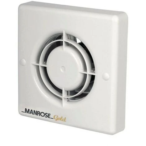 Manrose 20W Gold Axial Bathroom Extractor Fan With Pullcord 1 Manrose 20W Gold Axial Bathroom Extractor Fan With Pullcord