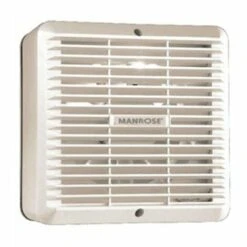 Manrose 230mm Commercial Grey Manual Pullcord Window Fan
