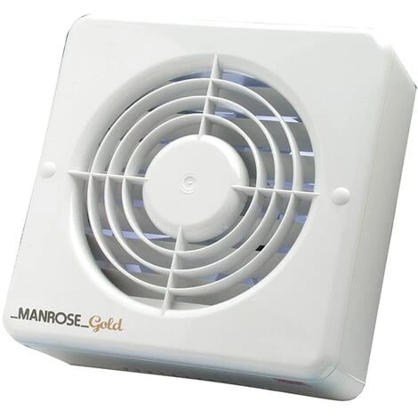 Manrose 12W Gold Standard Axial Bathroom Extractor Fan 1 Manrose 12W Gold Standard Axial Bathroom Extractor Fan