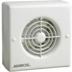 Manrose 100mm (4") Automatic Extractor Fan W/ Humidity Control