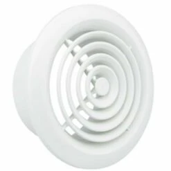 Manrose 100mm Internal Circular Grille - White