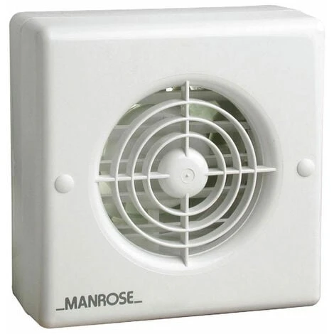 Manrose 100mm Axial Extractor Fan With Humidity Control & Pullcord 1 Manrose 100mm Axial Extractor Fan With Humidity Control & Pullcord