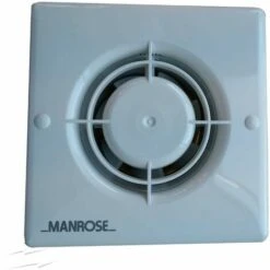 Manrose 100mm Axial Extractor Fan With Humidity Control