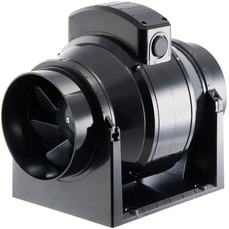 Manrose 125mm In-Line Mixed Flow Extractor Fan With Timer 1 Manrose 125mm In-Line Mixed Flow Extractor Fan With Timer