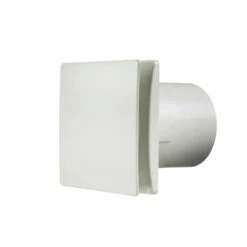 Manrose Tile Fan Adjustable Timer White - DECO100TWB