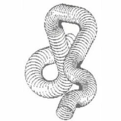 MANROSE Sales 8 Manrose PVC Ducting 3m - R1020