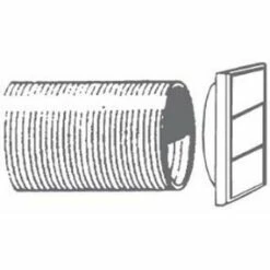 Manrose Fix Kit Gravity White 4" - 1270GXFFK