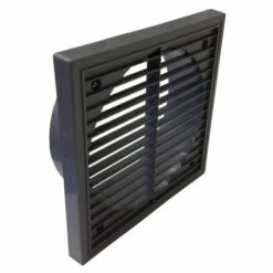 Manrose Fixed Grill + Spigt 6" Grey - R1190G